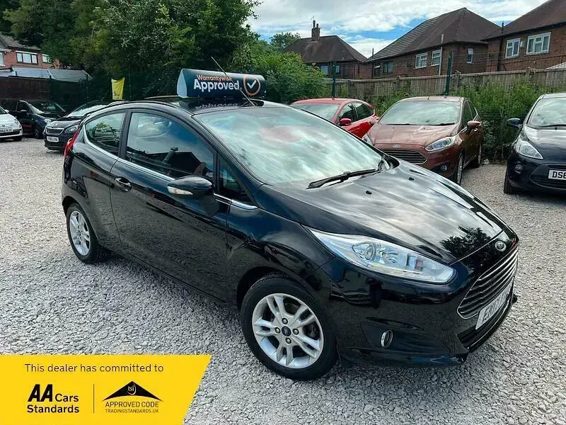 Used Ford Fiesta Zetec 2017 Black Hatchback
