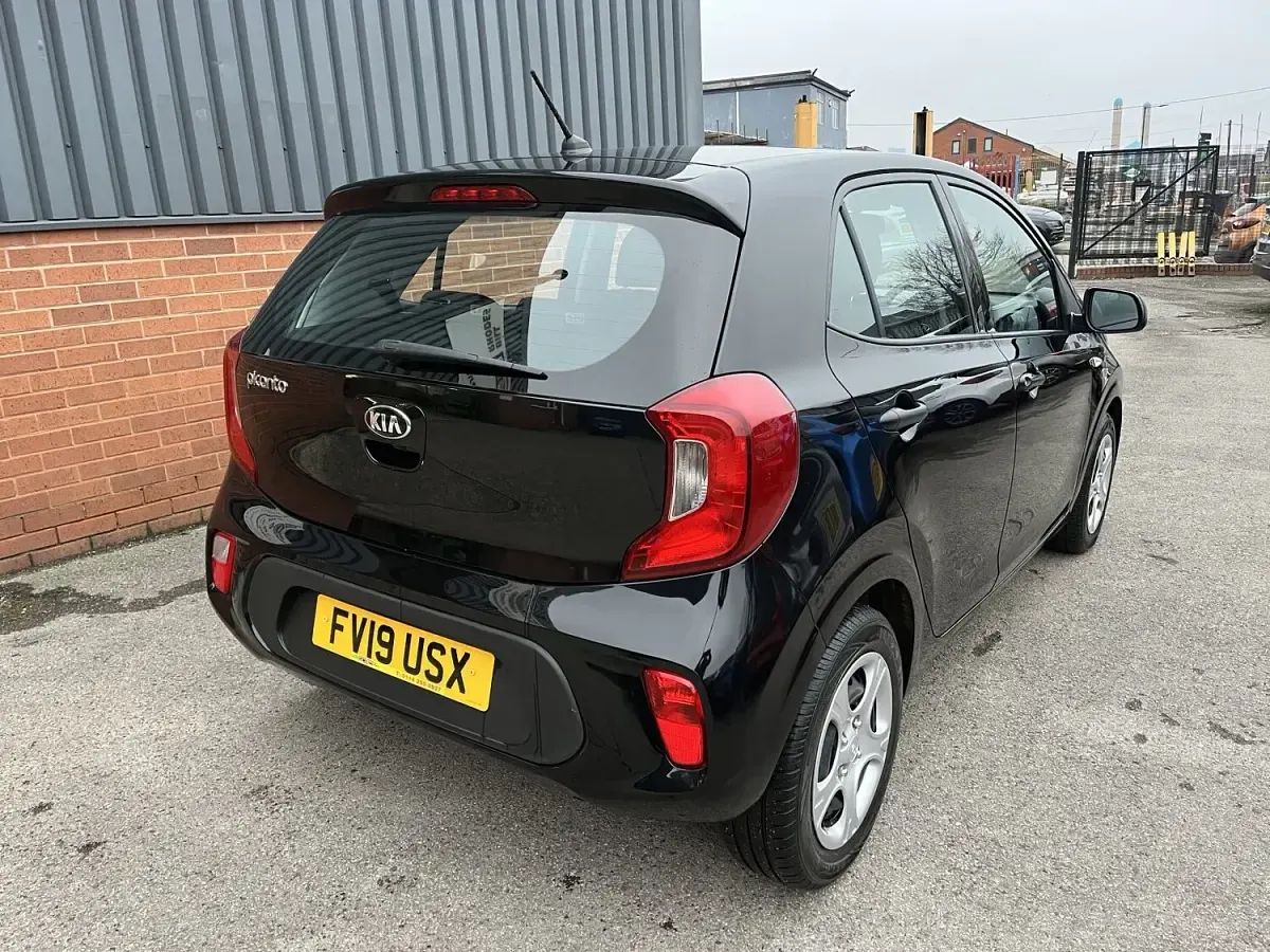 Used Kia Picanto 66 HP (48 kW) 2019 Black Hatchback