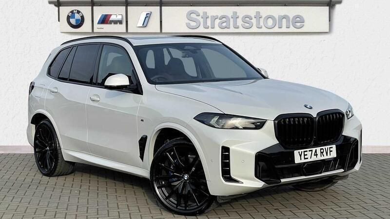 White Used 2025 BMW X5 M Sport SUV | £80,000 - Image 1/4
