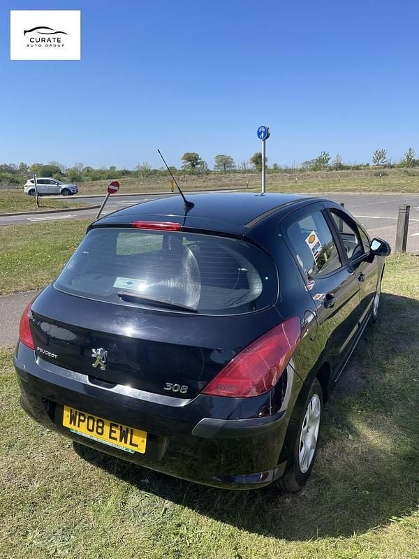 Używany Peugeot 308 S 90 KM (66 kW) 2008 Czarny Hatchback