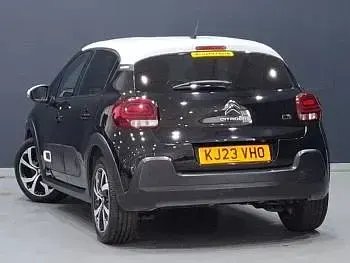 Used Citroën C3 PureTech 110 HP (80 kW) 2023 Black Hatchback