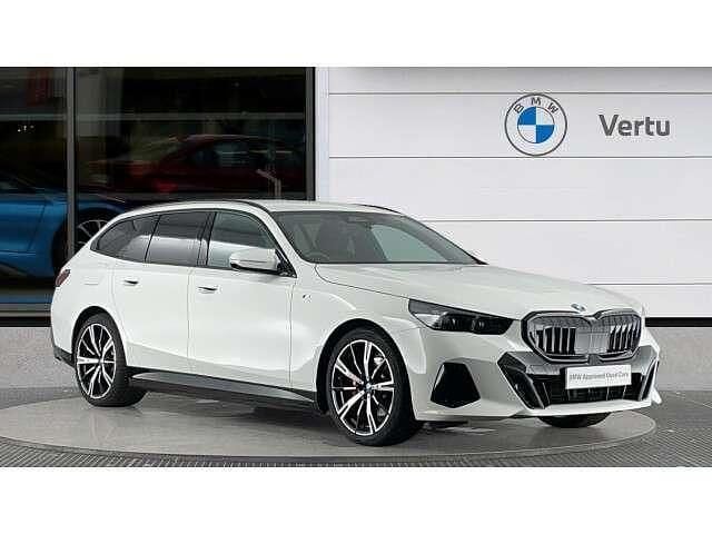 White Used 2024 BMW 530e M Sport Estate | £48,018 - Image 1/4
