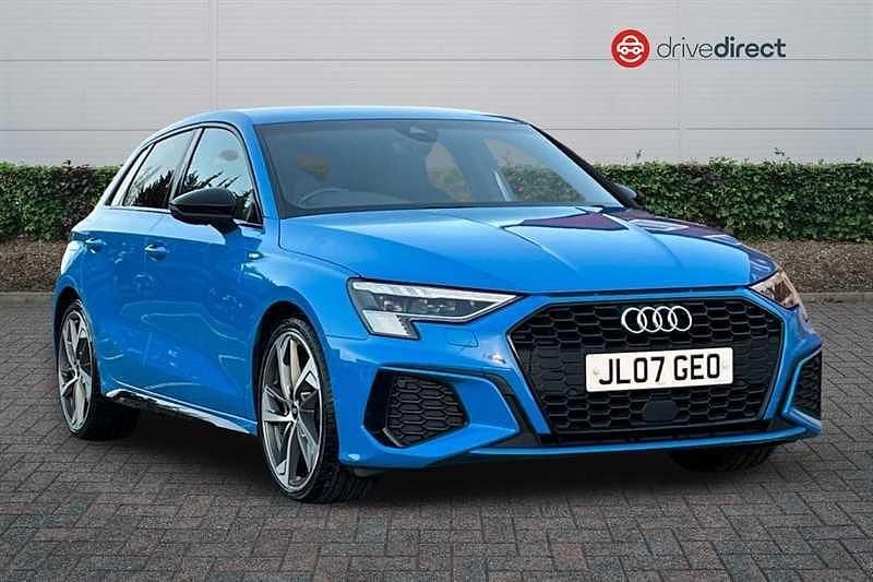 Used Audi A3 Advanced 2022 Blue Sedan
