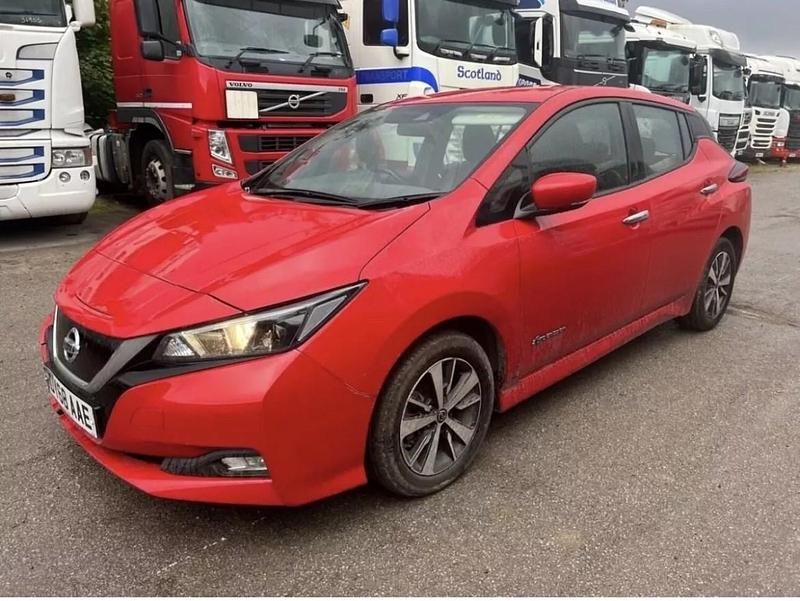 Red Used 2018 Nissan Leaf Acenta Hatchback | £4,495 - Image 1/4