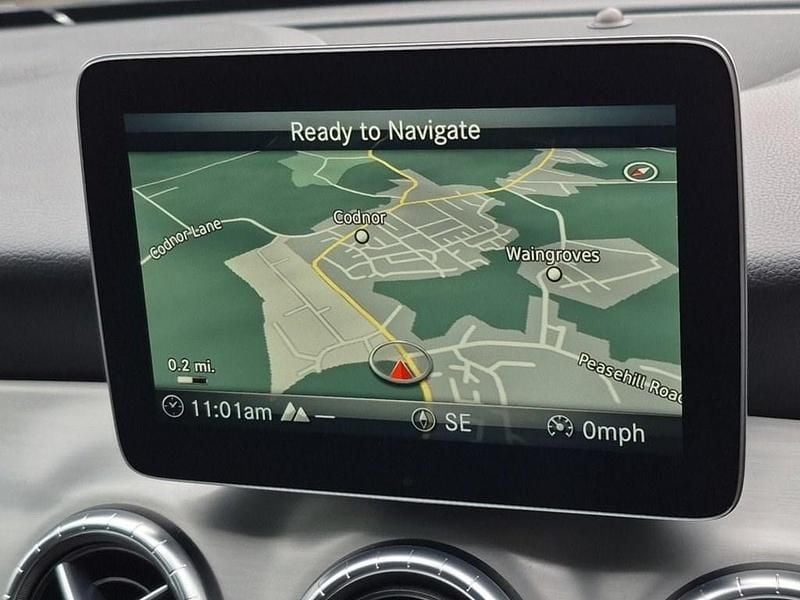 Used Mercedes CLA220 AMG line 170 HP (125 kW) 2018 White Sedan