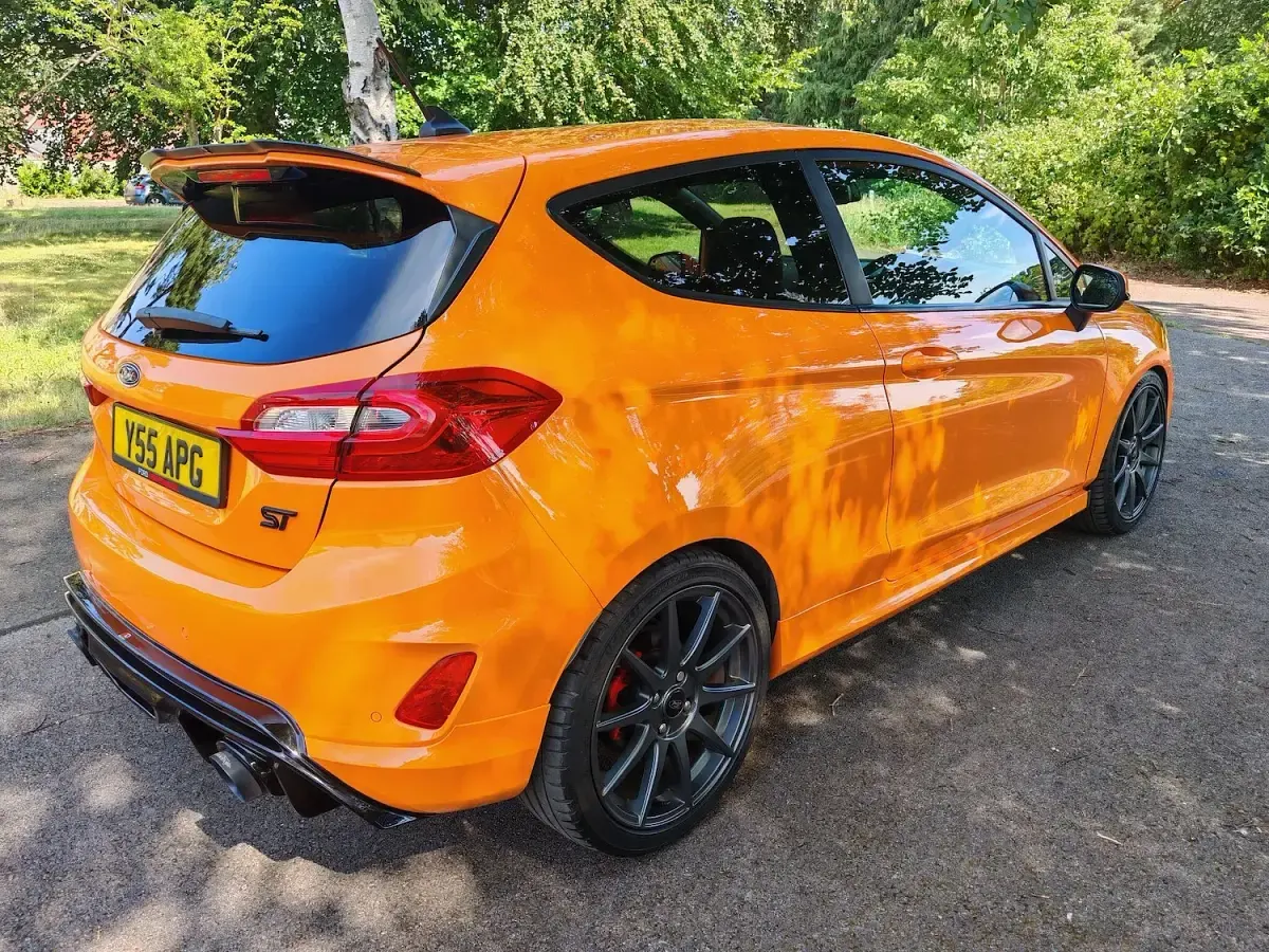 Used Ford Fiesta Performance Edition 200 HP (147 kW) 2019 Orange Hatchback