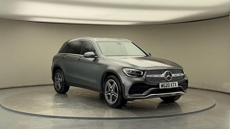 Selenite grey Used 2020 Mercedes GLC220 AMG line SUV | £24,850 (Fair price) - Image 1/4