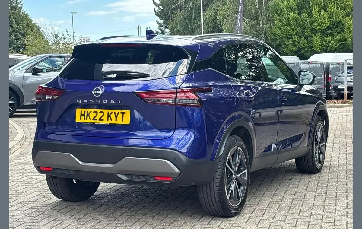 Used Nissan Qashqai Tekna 155 HP (114 kW) 2022 Blue SUV