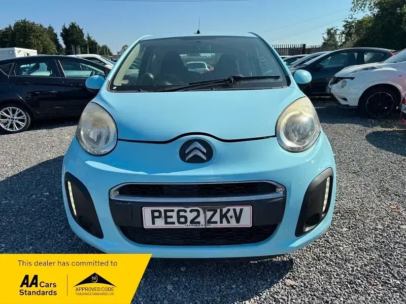 Used Citroën C1 VTR Sport 68 HP (50 kW) 2012 Blue Hatchback