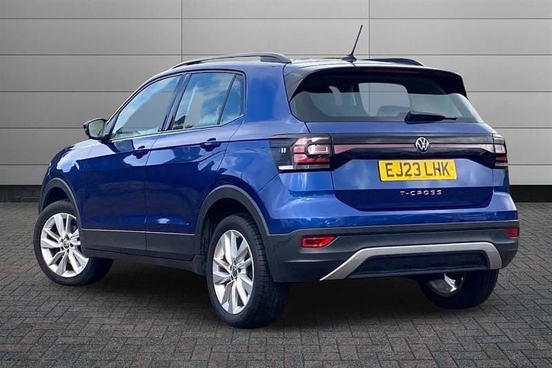 Used VW T-Cross SE 95 HP (69 kW) 2023 Blue SUV
