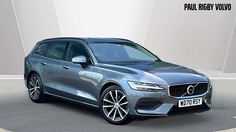 Grey Used 2021 Volvo V60 Momentum Estate | £23,900 (Fair price) - Image 1/3