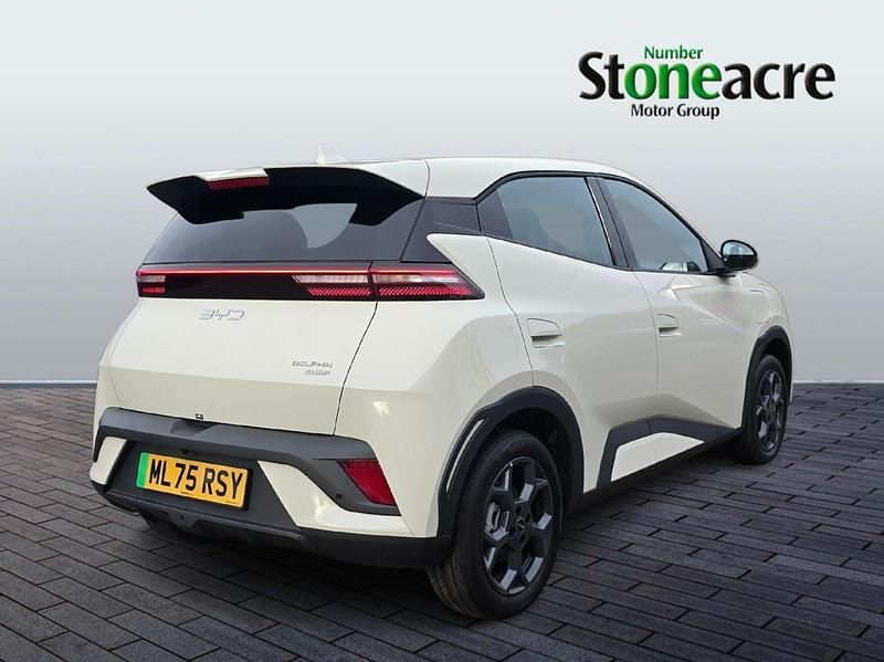 New BYD Dolphin Boost 64 kW (88 HP) 2025 White Hatchback