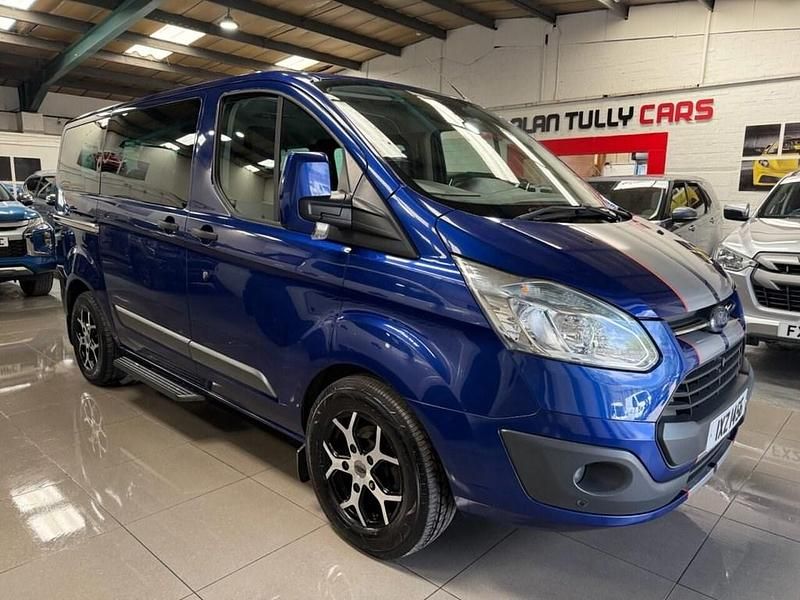 Blue Used 2015 Ford Transit Custom Trend Estate | £9,950 (Good price) - Image 1/4