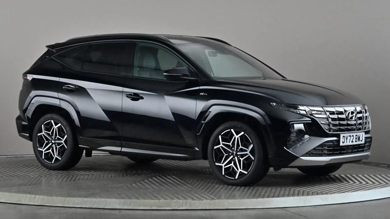 Black Used 2022 Hyundai Tucson N Line SUV | £22,777 (Fair price) - Image 1/4