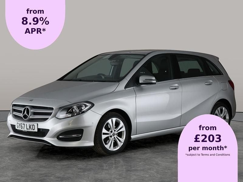 Silver Used 2017 Mercedes B200 Executive MPV | £11,977 (Fair price) - Image 1/2