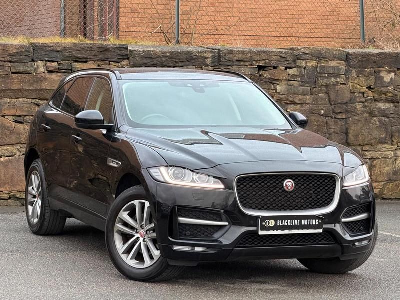Used Jaguar F-Pace R-Sport 180 HP (132 kW) 2017 Black SUV