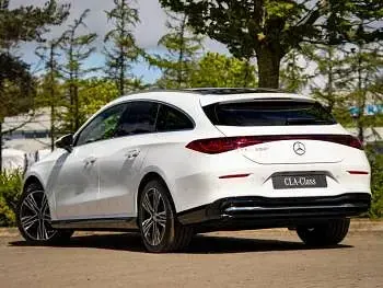 New Mercedes CLA 250+ Executive 200 kW (272 HP) 2026 White Sedan