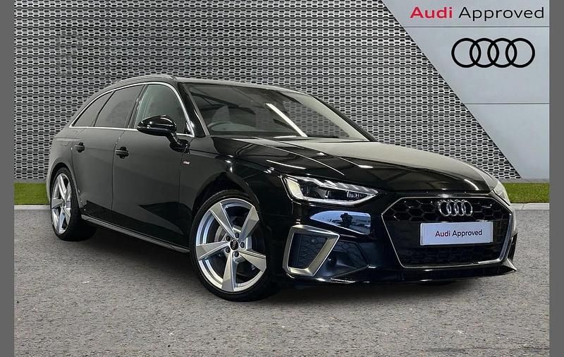 Used Audi A4 S-Line 200 HP (147 kW) 2024 Black Estate