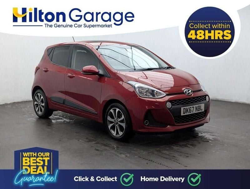 Used Hyundai i10 Premium SE 87 HP (63 kW) 2017 Red Hatchback