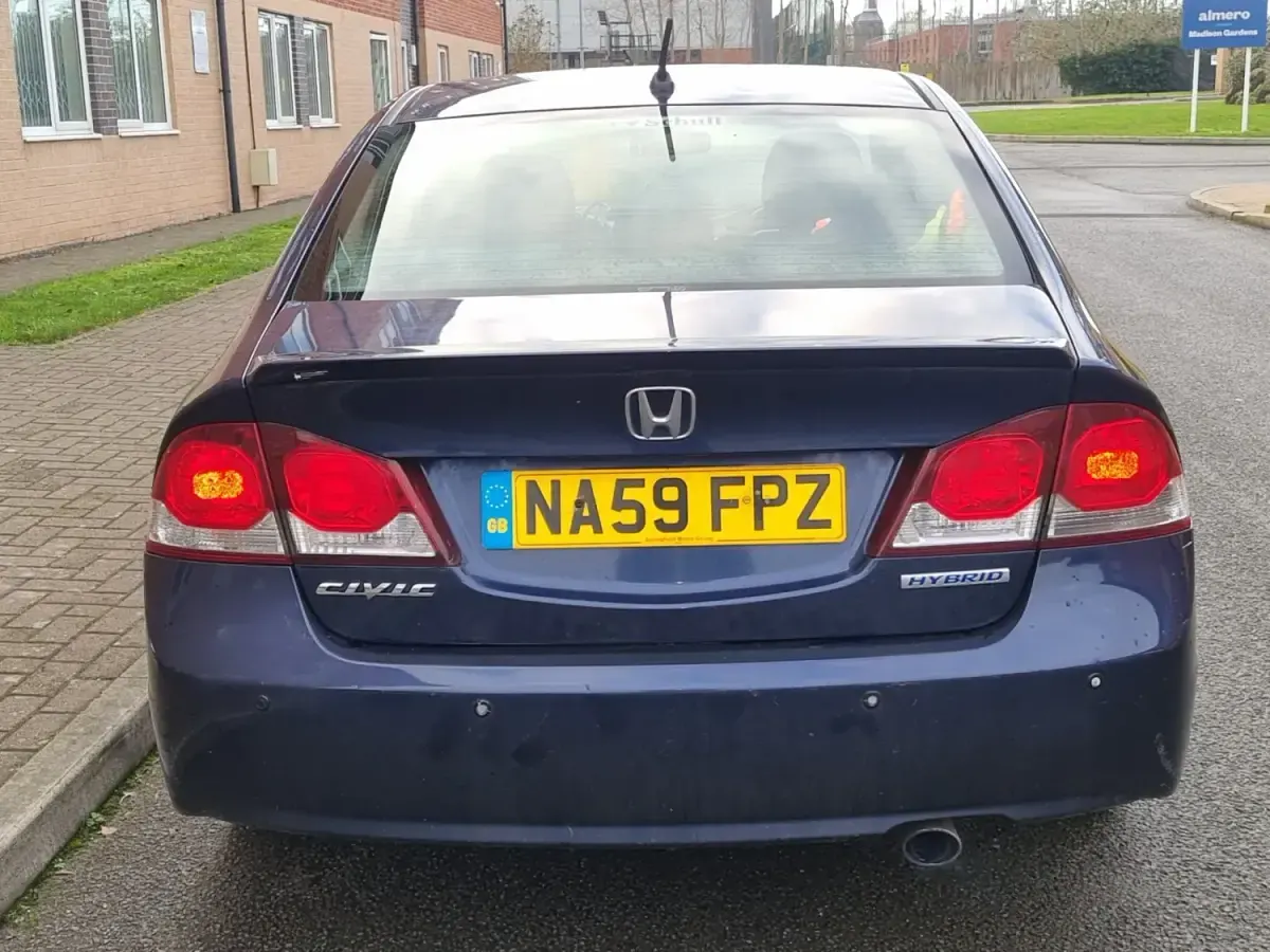 Begagnad Honda Civic ES 110 HK (80 kW) 2009 Blå Sedan