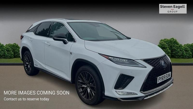 White Used 2020 Lexus RX450h Sport Line SUV | £32,594 (Fair price) - Image 1/4