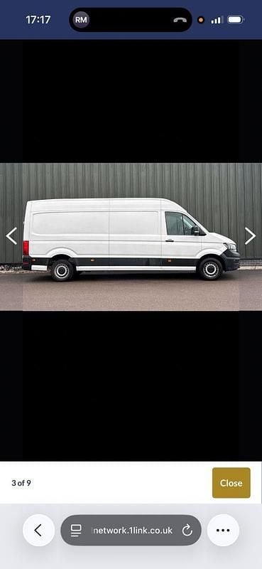 Used VW Crafter Startline 2023 White Van