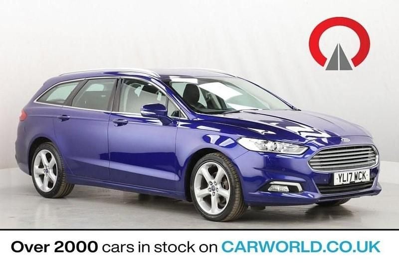 Used Ford Mondeo Titanium 150 HP (110 kW) 2017 Blue Estate
