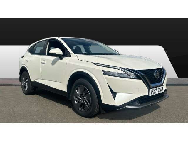 White Used 2021 Nissan Qashqai Acenta Premium SUV | £16,245 (Super price) - Image 1/4
