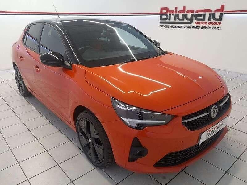 Used Vauxhall Corsa-e SRi 100 kW (136 HP) 2021 Orange Hatchback