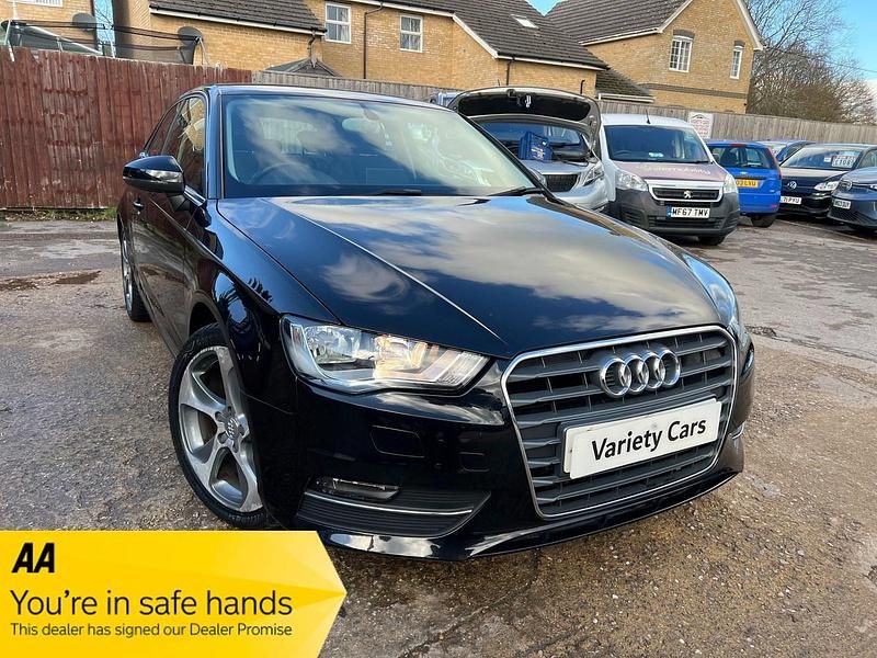 Black Used 2013 Audi A3 Sport Hatchback | £7,890 (Good price) - Image 1/4