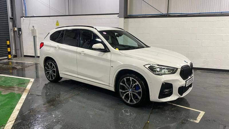 White Used 2021 BMW X1 M Sport SUV | £23,998 (Expensive) - Image 1/4