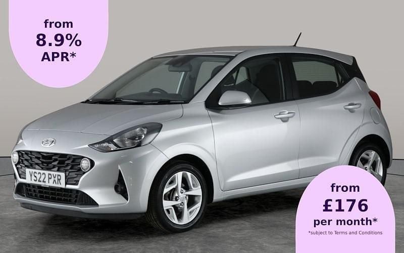 Silver Used 2022 Hyundai i10 SE Hatchback | £12,914 (Fair price) - Image 1/2