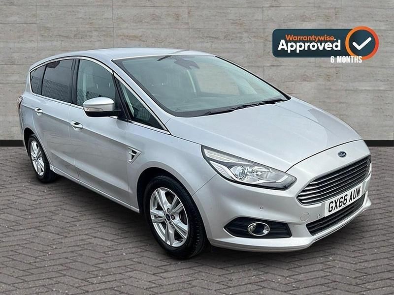 Silver Used 2016 Ford S-MAX Titanium MPV | £7,995 (Good price) - Image 1/4
