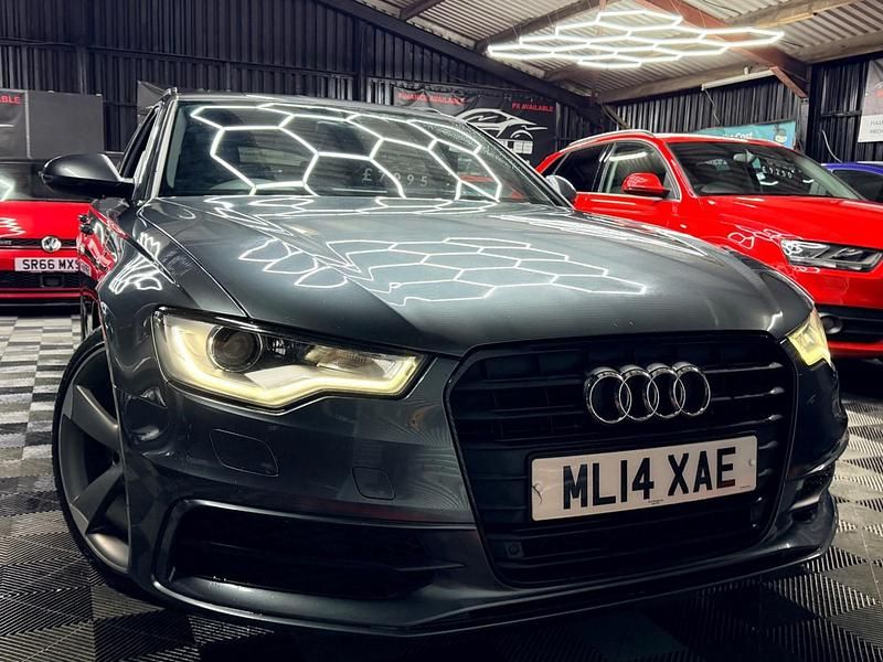Grey Used 2014 Audi A6 Black Edition Estate | £8,495 (Fair price) - Image 1/4