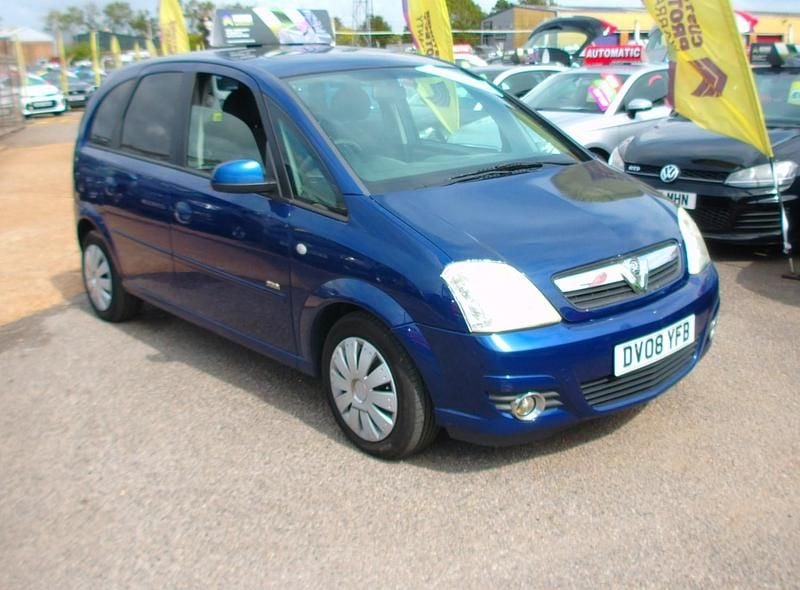 Blue Used 2008 Vauxhall Meriva Design Edition MPV | £2,195 - Image 1/4