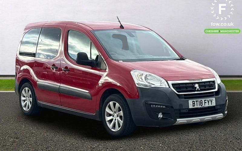 Red Used 2017 Peugeot Partner Tepee Outdoor MPV | £11,599 (Expensive) - Image 1/3