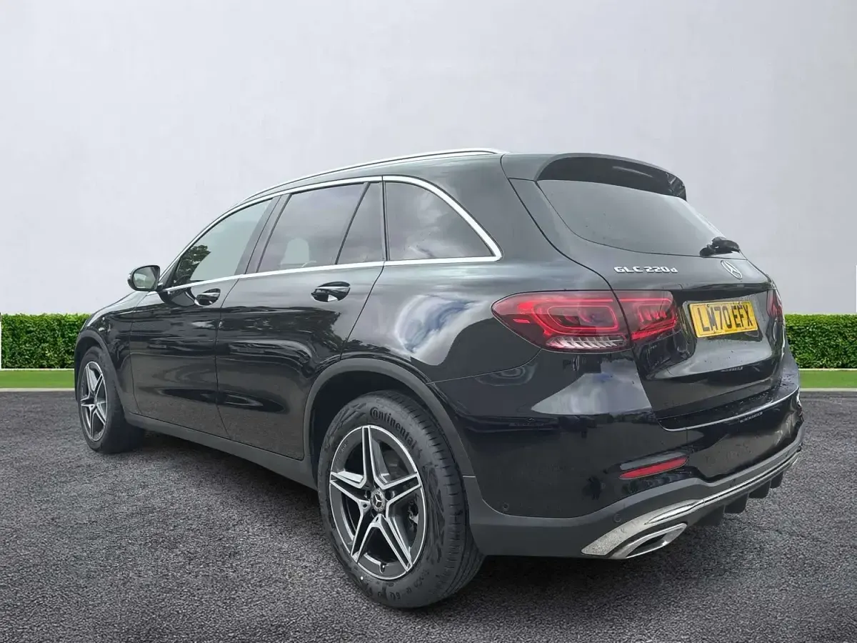 Used Mercedes GLC220 AMG line 2020 Black SUV