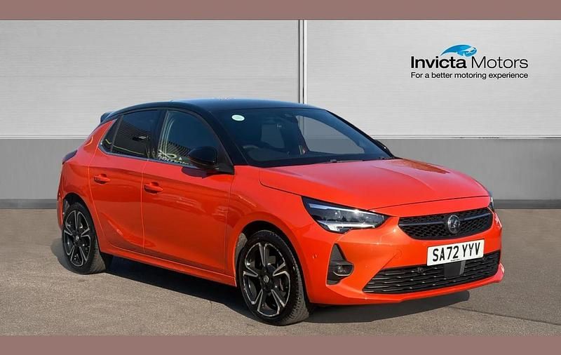 Used Vauxhall Corsa Ultimate 130 HP (95 kW) 2022 Orange Hatchback