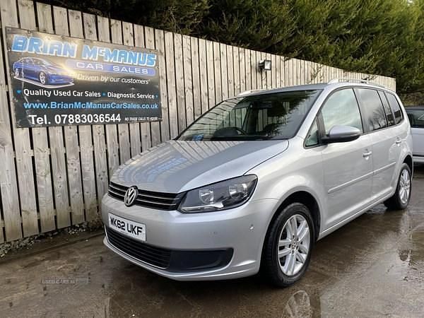 Silver Used 2012 VW Touran SE MPV | £7,650 - Image 1/4