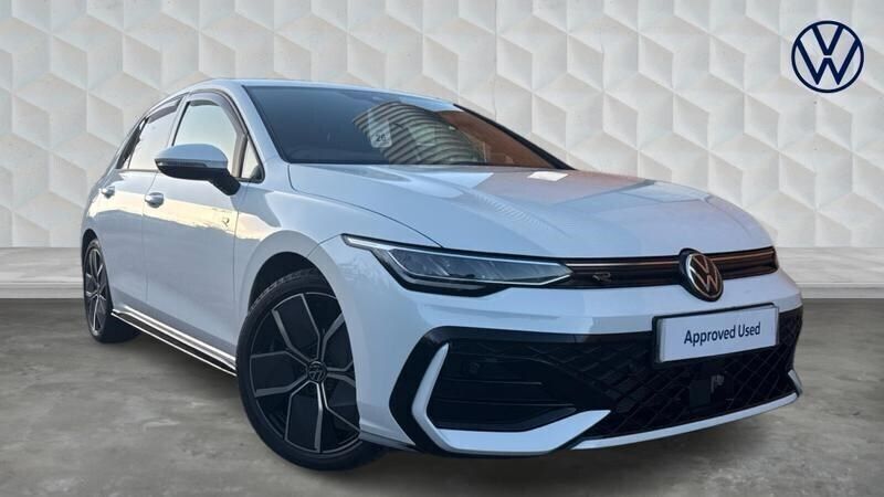 White Used 2024 VW Golf VIII R-line Hatchback | £28,000 (Expensive) - Image 1/4