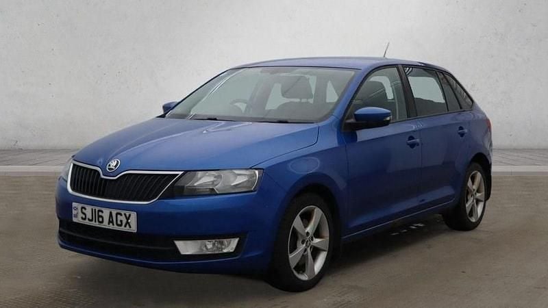 Used Skoda Rapid SE 2016 Blue Hatchback