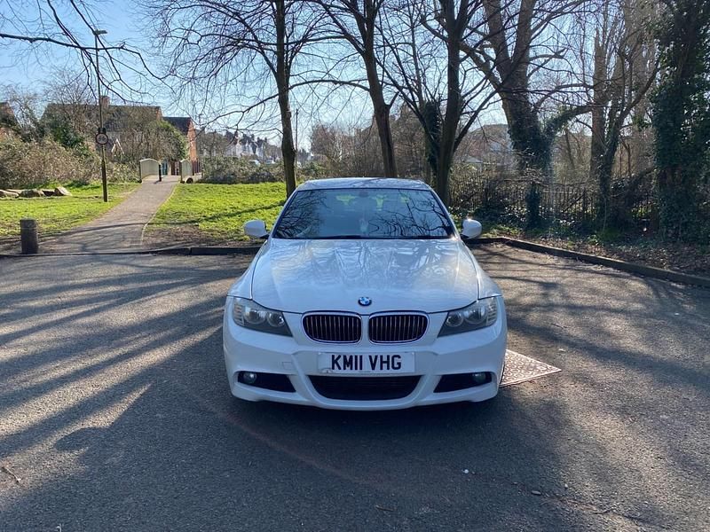 White Used 2011 BMW 320 Sport Line Sedan | £2,995 (Good price) - Image 1/4