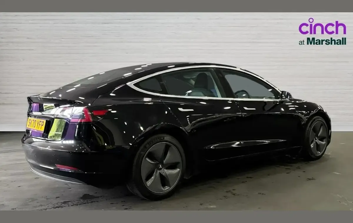 Used Tesla Model 3 Long Range AWD 366 kW (498 HP) 2020 Black Sedan