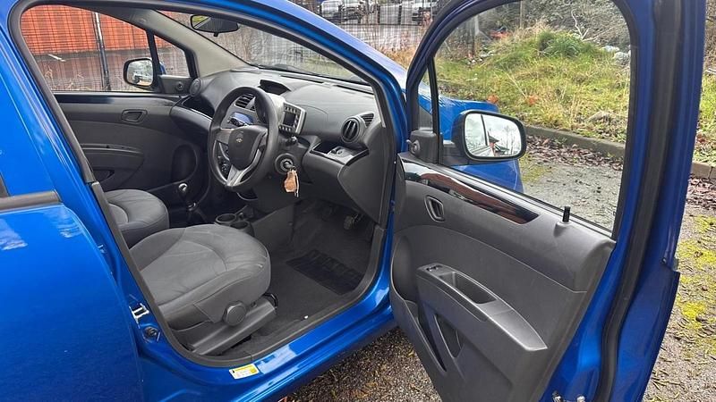 Used Chevrolet Spark LS 2012 Blue Hatchback
