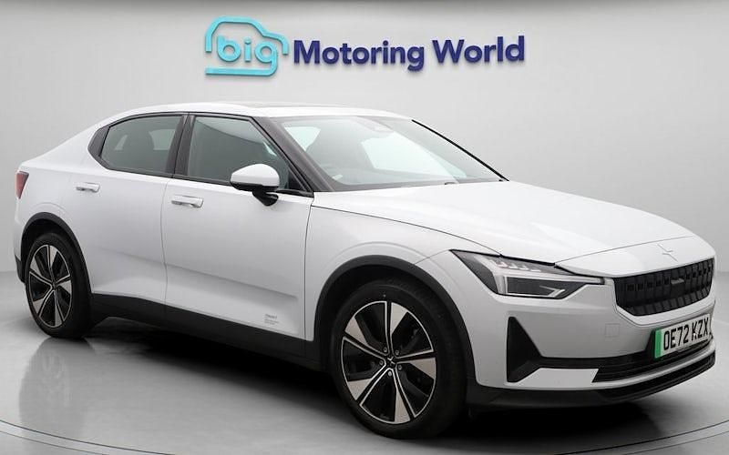 Silver Used 2022 Polestar 2 Long Range Dual motor Hatchback | £18,200 (Good price) - Image 1/4