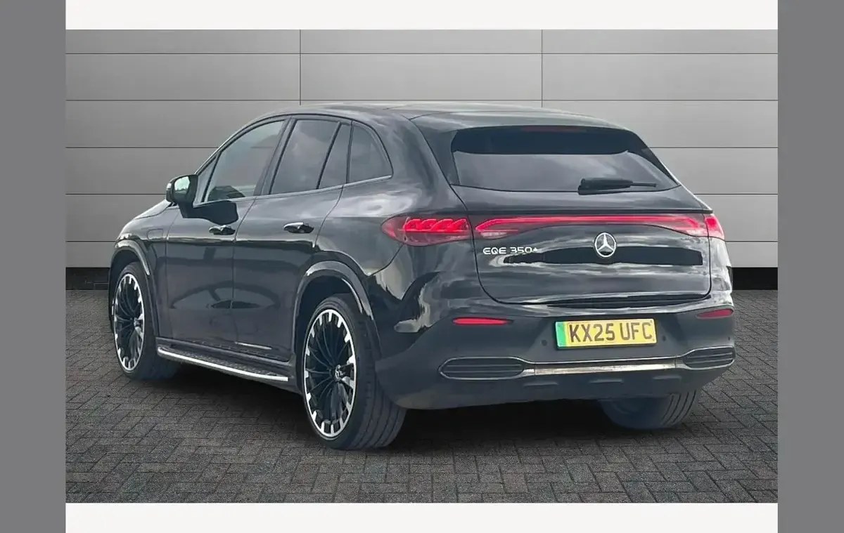 Used Mercedes EQE350 AMG line 214 kW (292 HP) 2025 Black SUV