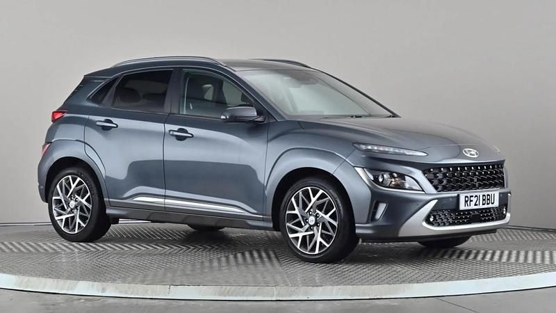 Grey Used 2021 Hyundai Kona Premium SUV | £14,898 (Fair price) - Image 1/4