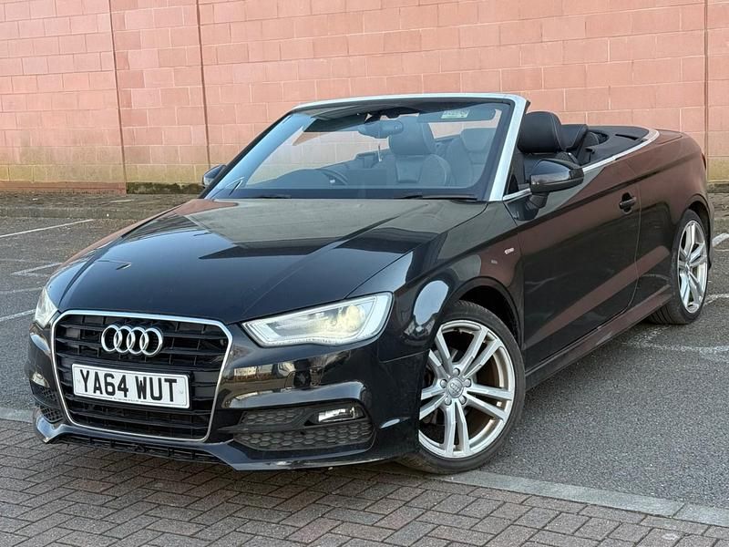 Used Audi A3 Cabriolet S-Line 2015 Black Cabriolet