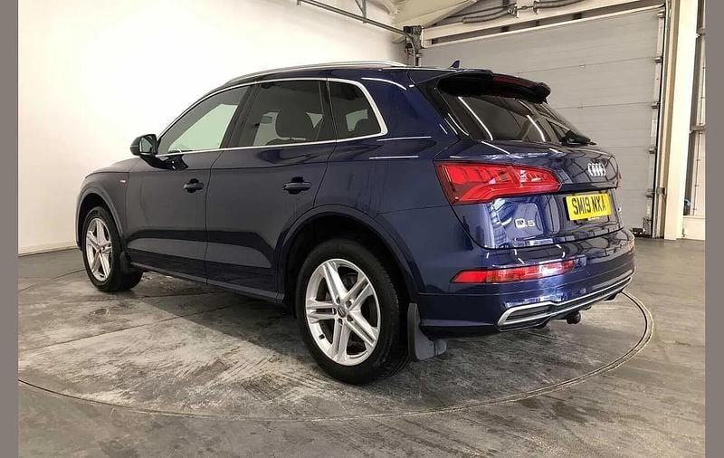 Used Audi Q5 S-Line 190 HP (139 kW) 2019 Blue SUV