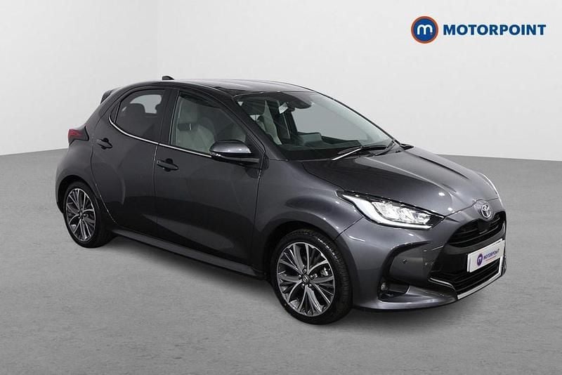 Grey Used 2022 Toyota Yaris Hybrid Hatchback | £18,599 (A bit pricey) - Image 1/4